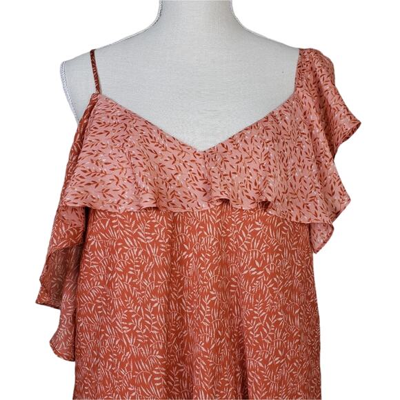 Joie Womens L Hacinthia Lined Asymmetrical Mix Sleeve Silk Dress New - Picture 5 of 15